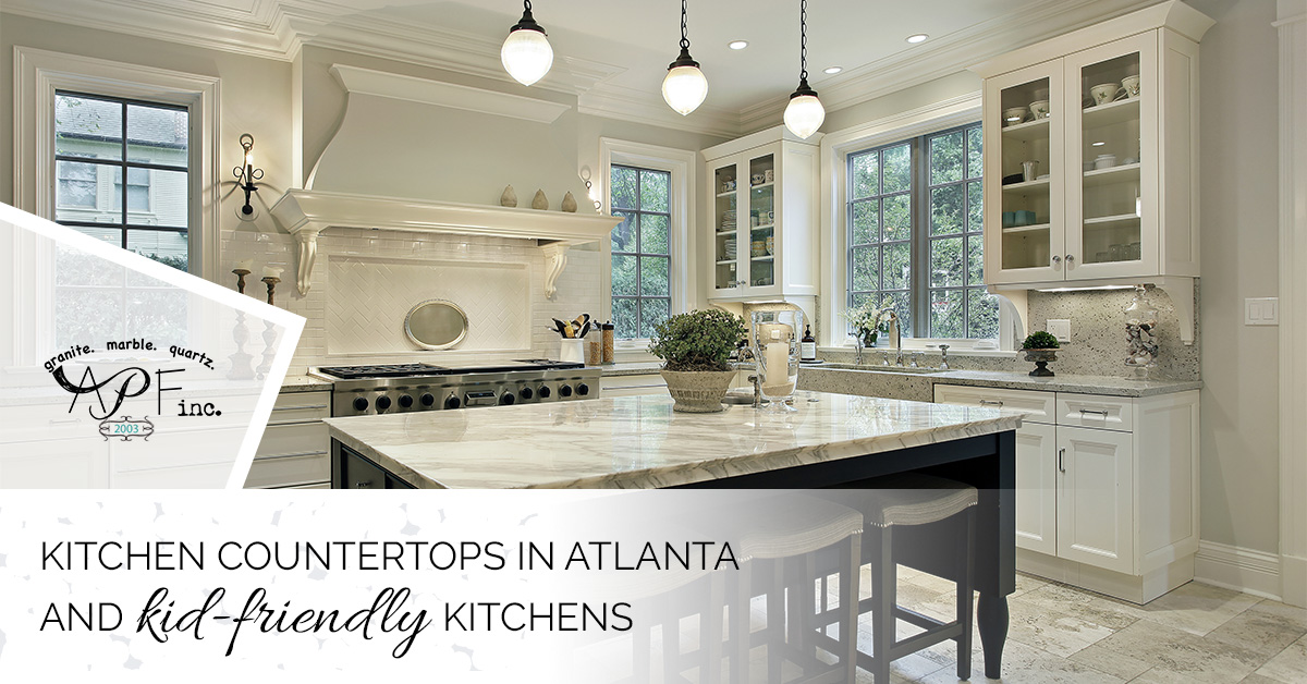 You are currently viewing Kitchen Countertops in Atlanta and Kid-Friendly Kitchens