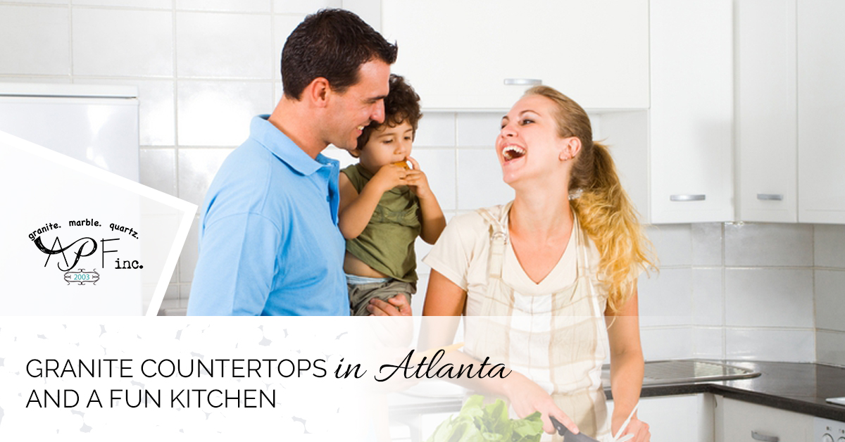 Read more about the article Granite Countertops in Atlanta and a Fun Kitchen