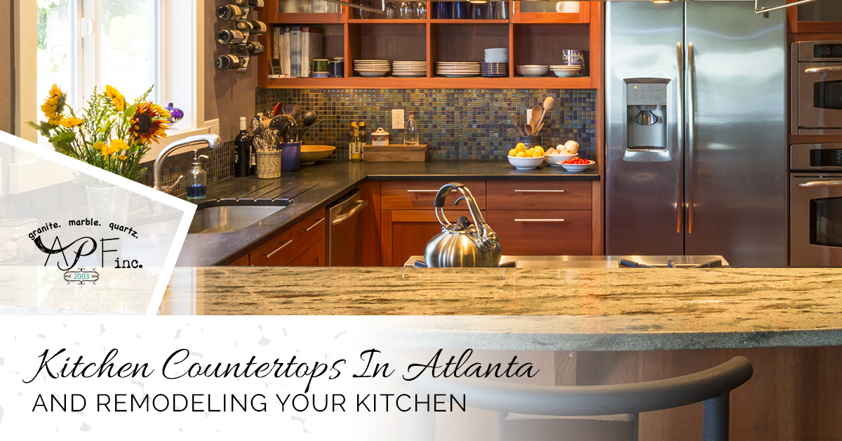 Read more about the article Kitchen Countertops in Atlanta and Remodeling Your Kitchen